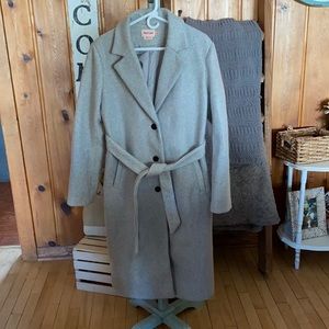 Long Grey Peacoat